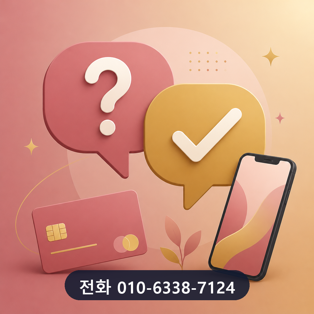롯데카드 한도 현금화 자주 묻는 질문 이미지